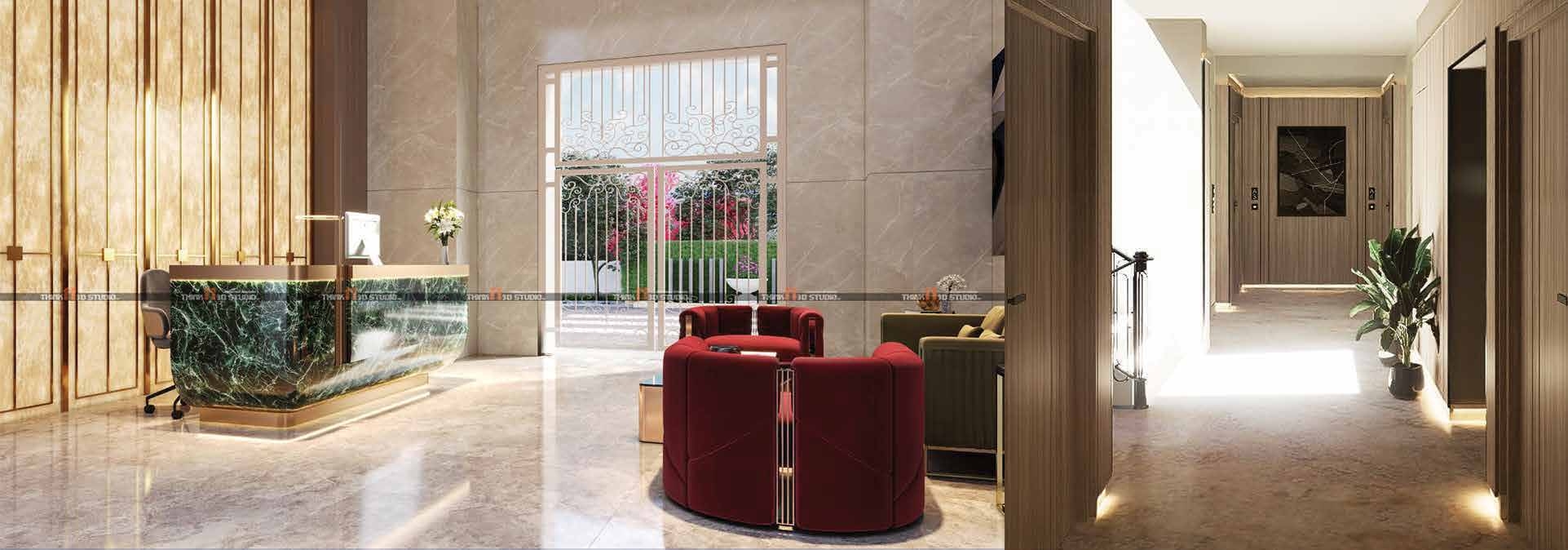 Avanta Greens Floors Zirakpur clubhouse interior